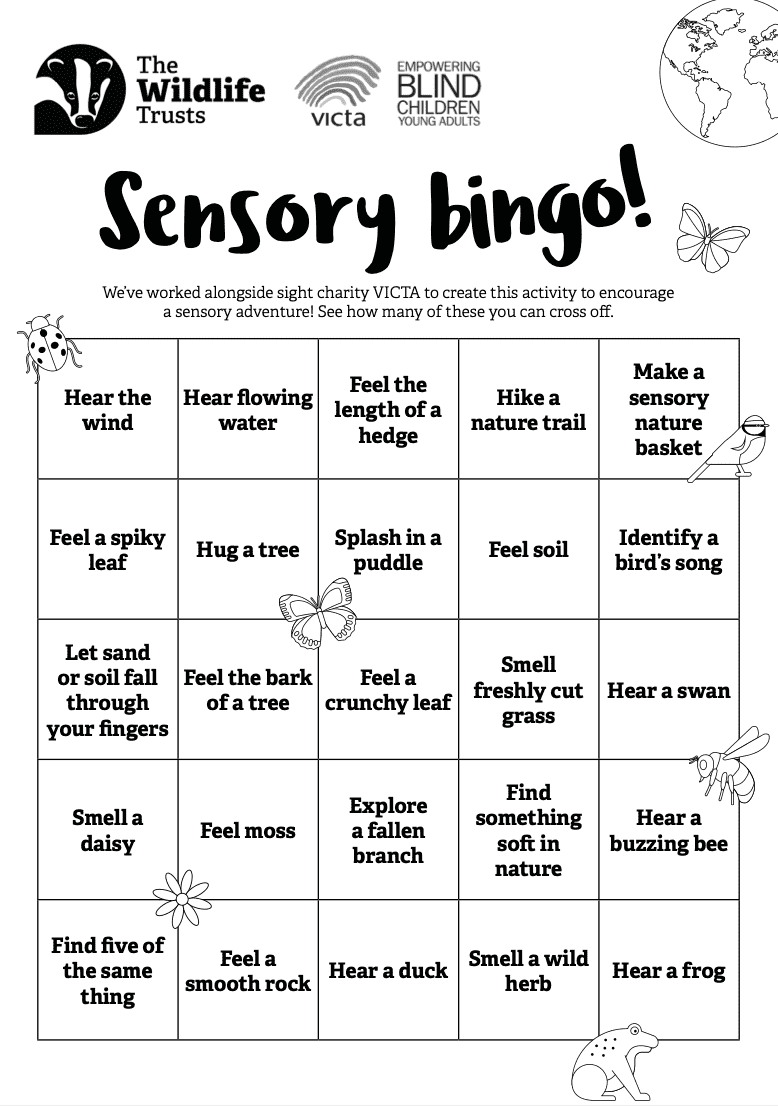 Sensory bingo